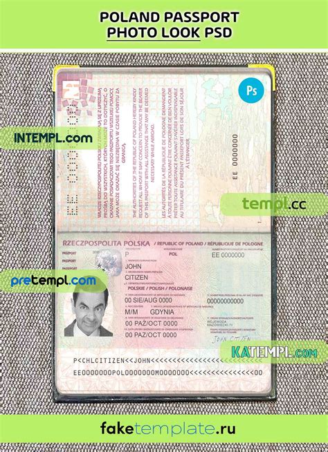 Philippines Passport Psd Download Scan And Photo Look Templates 2 In 1