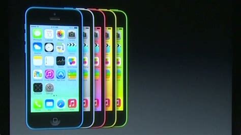 Apple Unveils Two New Iphones The 5s And 5c Cnn