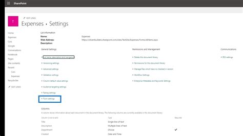 Sharepoint Site Library Settings An Overview