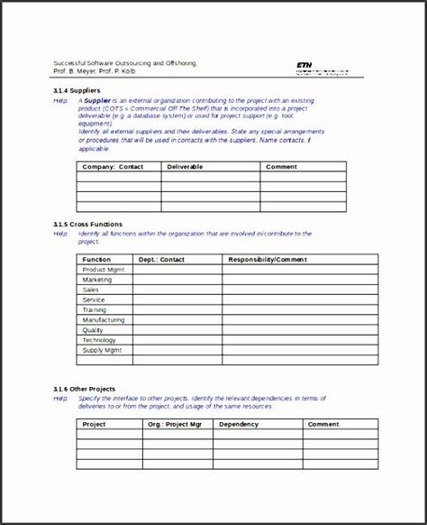 Project Plan Template Microsoft Word Awesome 10 Project Plan In