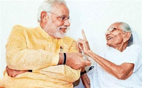 Meet Narendra Modis Mother Heeraben Whose Blessings The Pm Seeks On