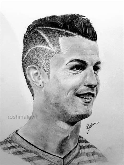 Ronaldo Drawing Football Quotes For Life