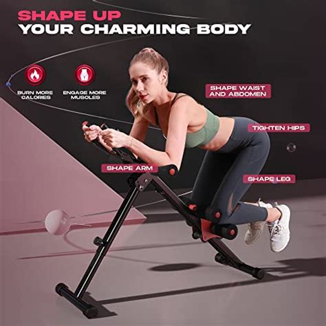 FLYBIRD Ab Workout Equipment Adjustable Ab Machine Full Body Workout For Home Gym Strength