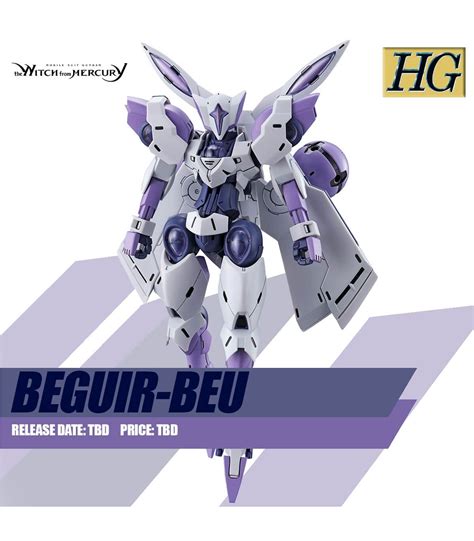 Hg Gundam Beguir Beu 1144 Model Kit Mobile Suit Witch From Mercury