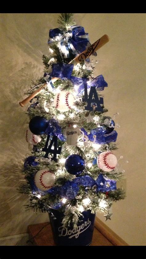 Pin By J And S Mommy On Mini Christmas Trees Baseball Christmas Tree