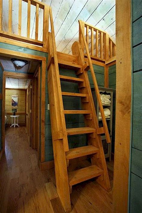 50 Wonderful Loft Stairs For Tiny Apartment Decorating Ideas Tiny