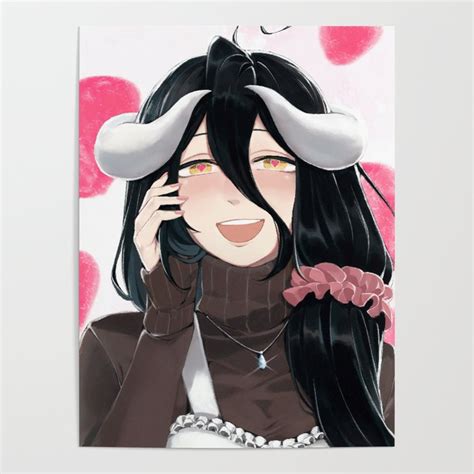 Albedo Overlord Poster By Gemma Aldred Society6