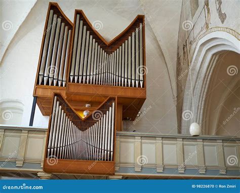 Big Classical Pipe Organ In A Church Stock Photo Image Of Church