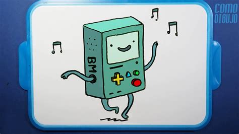 Como Dibujar BMO De Hora De Aventuras How To Draw BMO Como Desenhar