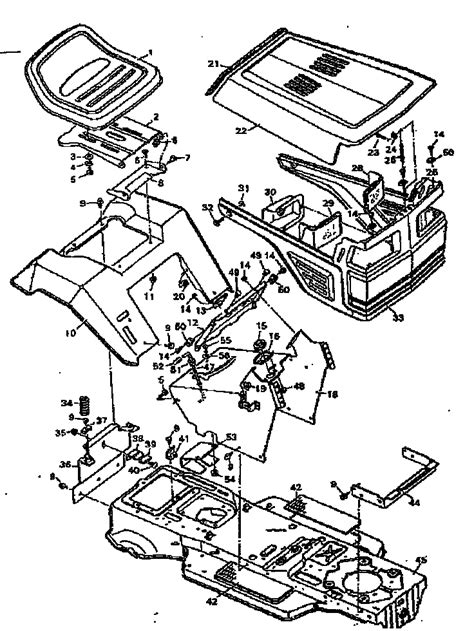 Sears Craftsman Lawn Mower Parts Diagram