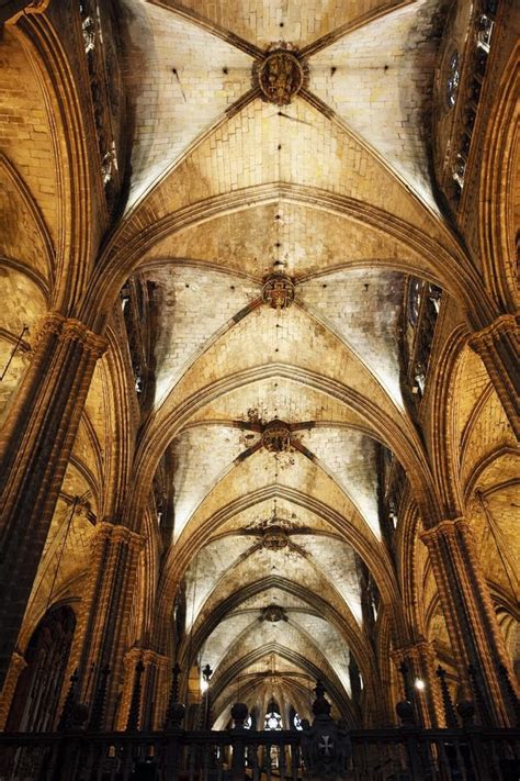 Medieval Vaulted Church Ceiling Stock Photo Image Of Church Inside
