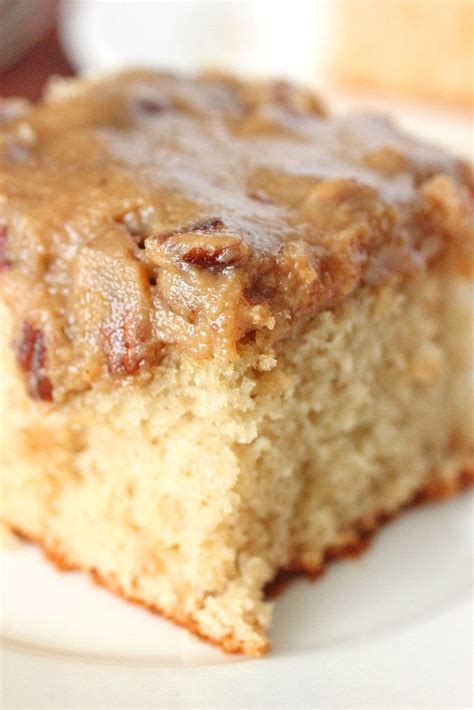 Bourbon Butter Pecan Sheet Cake Brown Sugar Food Blog Recipe