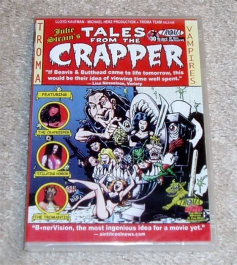 Tales From The Crapper Dvd Cult Exploitation Troma Julie Strain Sleaze New Picclick