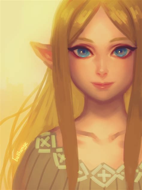 Princess Zelda The Legend Of Zelda And 1 More Drawn By Bellhenge