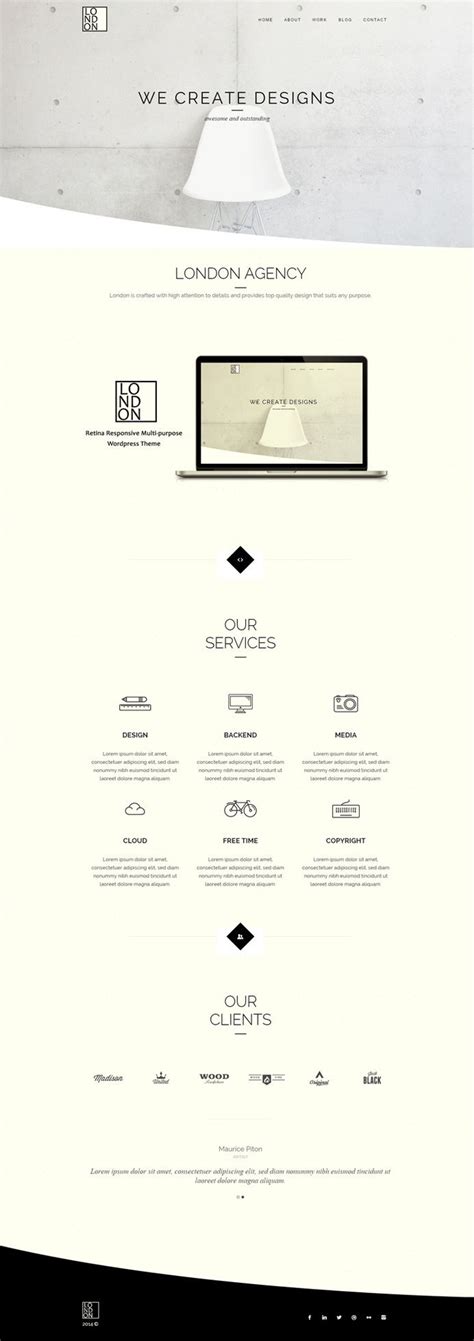 Minimalist Minimal Website Concept Clean Layout Minimalist Web