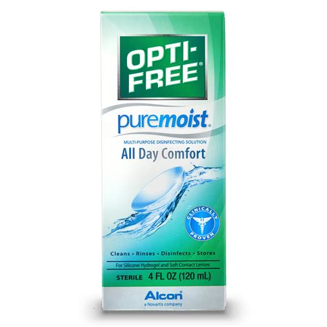 Opti Free Puremoist Multipurpose Contact Lens Disinfecting Solution 4