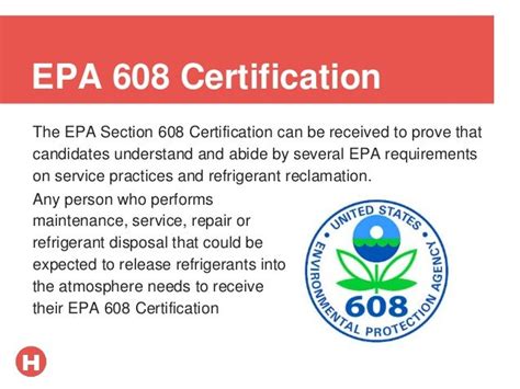 How To Get Epa Certification For Refrigeration How To Get An Epa
