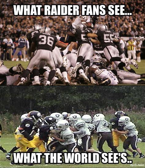 Raiders Funny Sports Memes Funny Football Memes Football Memes