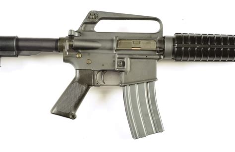 Lot Detail N Beautiful Original Colt M16a1 Machine Gun In Commando