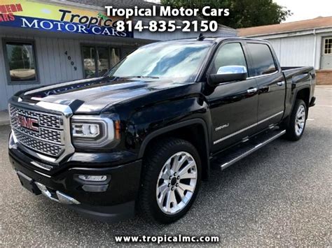 Used 2017 Gmc Sierra 1500 Denali Crew Cab Short Box 4wd For Sale In