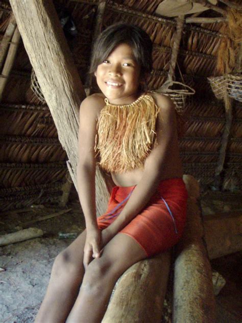 Yagua Girl Amazon Yagua Tribe Jenbaggett Flickr