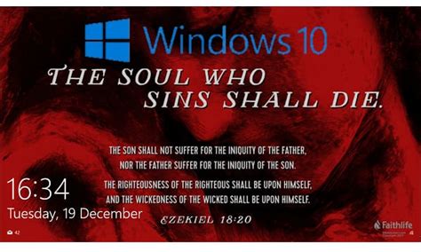 How To Show Bible Verse Of The Day On Windows 10 Lock Screen