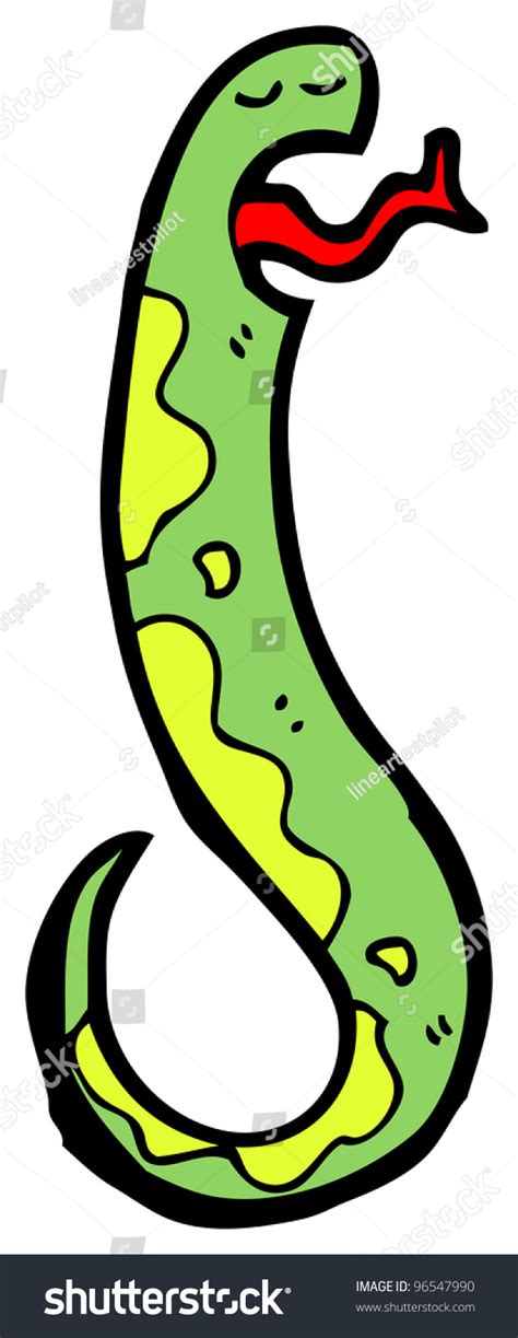 Hissing Snake Cartoon Stock Illustration 96547990 Shutterstock