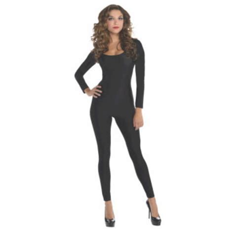 Adult Black Catsuit Pop Party Supply