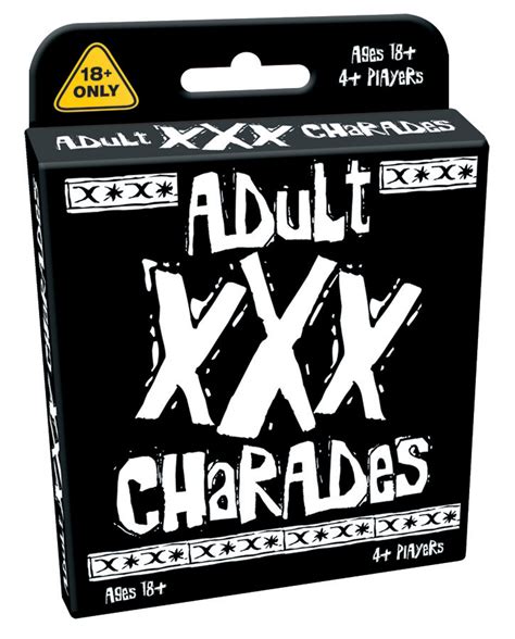 Xxx Charades Card Game Outset Media Puzzle Warehouse