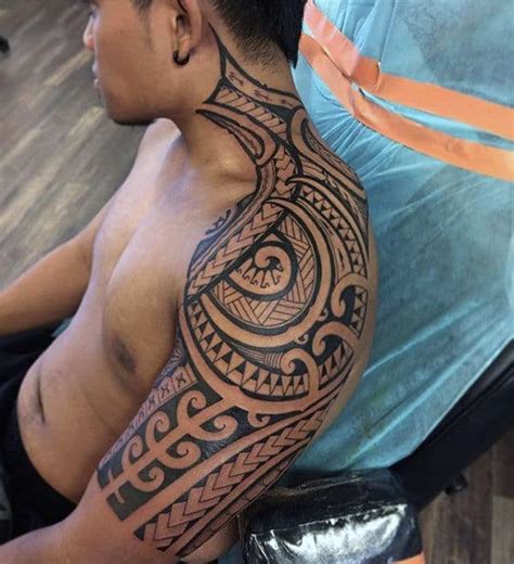 Polynesian Arm Tattoo Designs For Men Manly Tribal Ideas Tattoo Hot