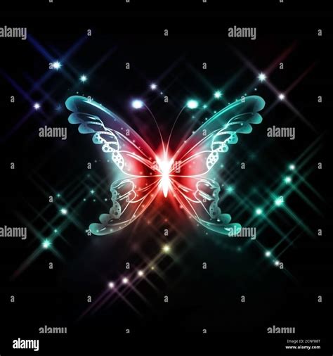 Glowing Butterfly Hi Res Stock Photography And Images Alamy