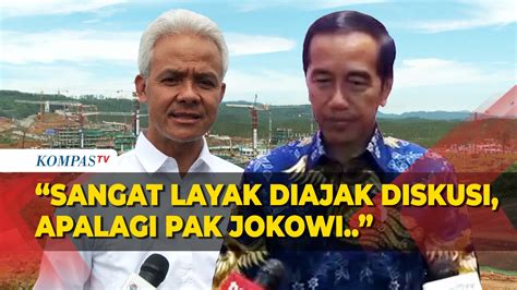 Ganjar Akan Ajak Jokowi Diskusi Soal Masa Depan Pembangunan Ikn