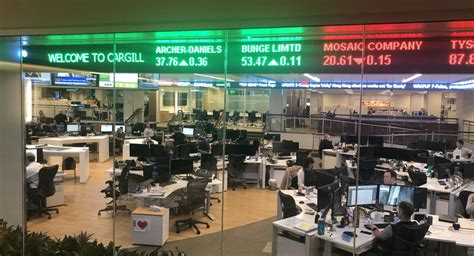 Javier Blas On Twitter The Trading Floor At Cargill Hq 🌽 🌾 🌱 🍚 🥩🥓📈📉 Interesting Stock Market