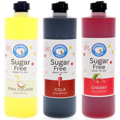 Handcrafted In The Usa Sugar Free Flavored Syrups For Snow Cones Hawaiian Shaved Ice Syrup