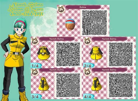 00:00 intro 00:06 using qr codes 00:37 using pictures 01:06 share your code 01:15 thanks for watching all goku missions hack (must. Namek Bulma QR code for Animal Crossing: New Leaf #bulma # ...
