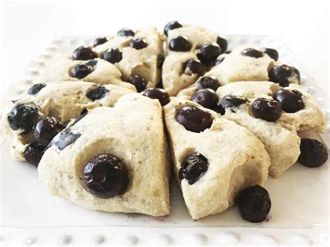 Mini Blueberry Scones — The Skinny Fork