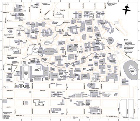 Uc Davis Campus Map Printable