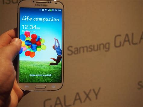 Galaxy S4 Samsung Unveils New Galaxy Smartphone With Bigger Screen