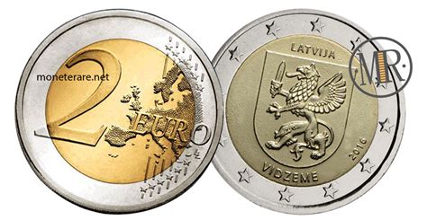 2 Euro Commemorativi Lettonia Valore Monete 2€ Lettonia
