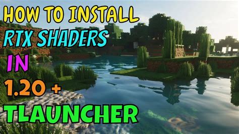 How To Download And Install Shaders In Tlauncher Rtx Shaders Images And Photos Finder