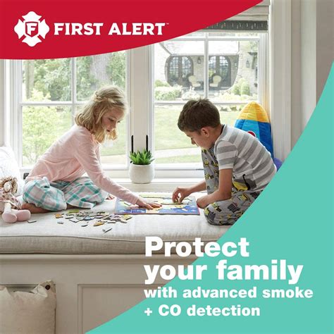 First Alert Sco5cn Combination Smoke And Carbon Monoxide Detector