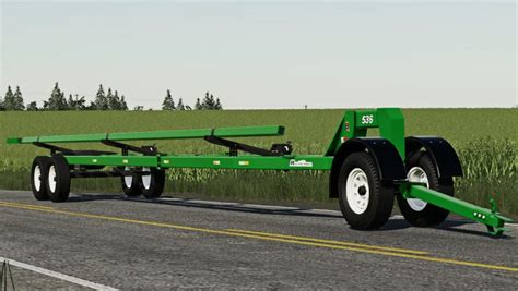 Unverferth Roadrunner Header Trailer V12 Fs19 Mod Mod For Farming