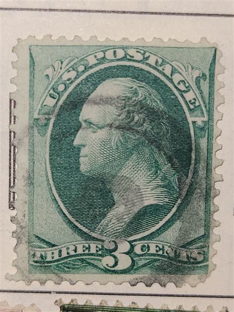 3 Cent Washington Stamp Etsy