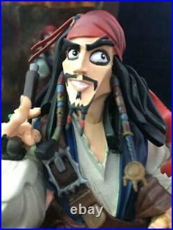 Pirates Of The Caribbean Jack Sparrow Animated Statue Figure Gentle Giant In Pirates Of