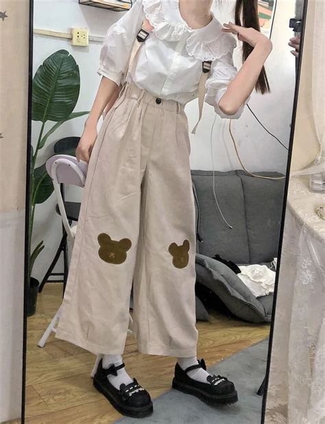 Kawaii Soft Girl Pants Kaysmar Japanese Outfits Kawaii Clothes Kawaii Fashion