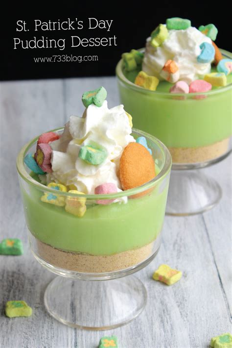 St Patricks Day Pudding Dessert Inspiration Made Simple