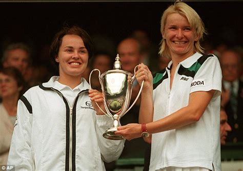 Chanda rubin vs jana novotna 1995 roland garros 3rd round highlights. Martina Hingis reaches Wimbledon final 17 years after her ...