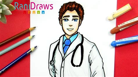 Cómo Dibujar Un Doctor Paso A Paso FÁcil Youtube