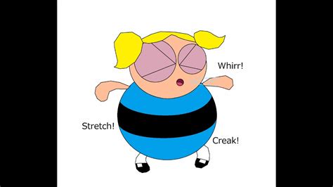The Powerpuff Girls Comic Bubbles Inflates Her Body Youtube