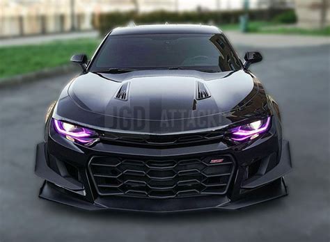 Jgd Attack Zl11le Style Conversion 11 Front Bumper Camaro 16 18